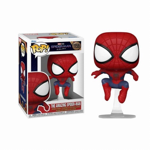 Funko Pop! Marvel: Spider-Man No Way Home The Amazing Spider Man (Leaping) Bobble-Head (1159)