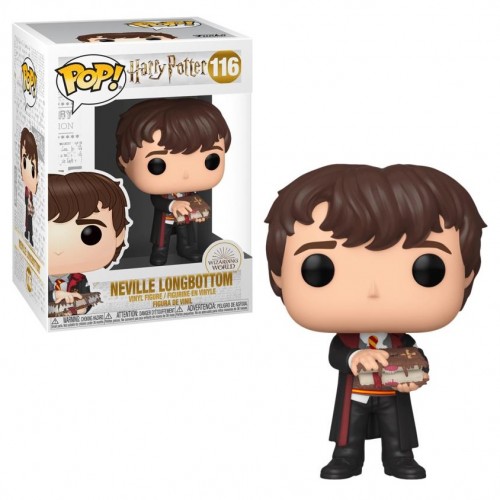 Funko Pop! Harry Potter: Wizarding World - Nevillr Longbottom with Monster Book (116)