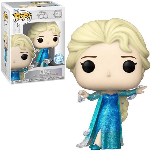 Funko Pop! Disney 100th Anniversary Elsa Diamond Collection Special Edition (1319)