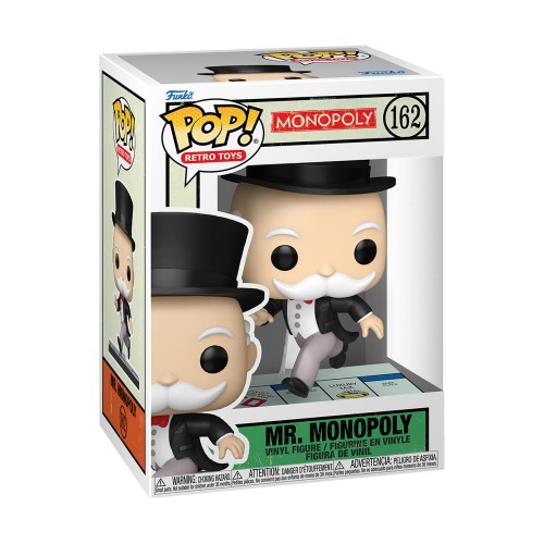 Funko Pop! Retro Toys : Monopoly - Mr Monopoly (Pass Go) (162)