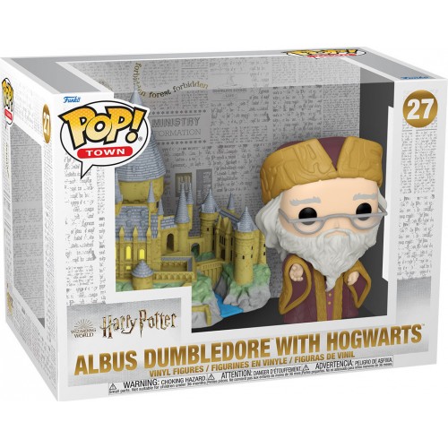 Funko Pop! Town: Harry Potter - Albus Dumbledore with Hogwarts (27)