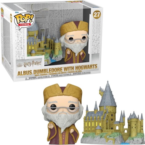 Funko Pop! Town: Harry Potter - Albus Dumbledore with Hogwarts (27)