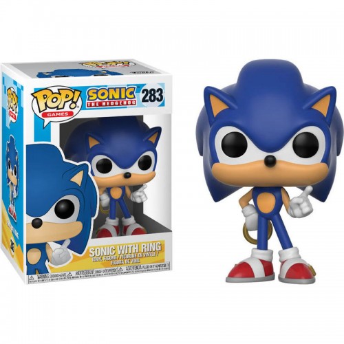 Funko Pop! Games Sonic The Hedgehog With Ring (283)