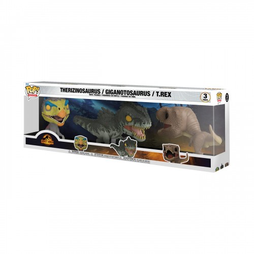 Funko Pop! Jurassic World Dominion: Dinosaur 3-Pack Exclusive (3)