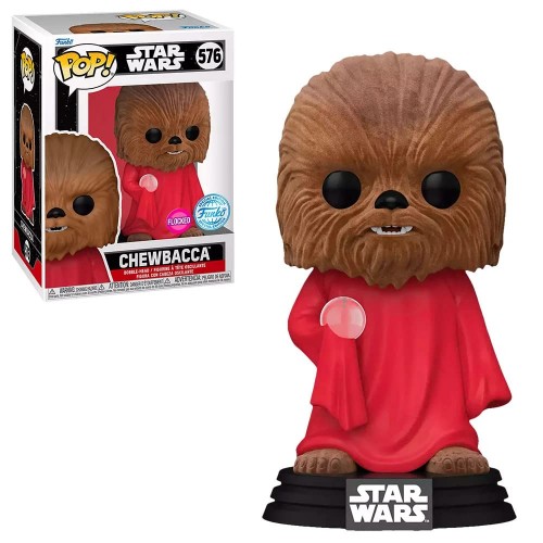 Funko Pop! Disney Star Wars Chewbacca with Robe (Flocked) Bobble-Head Special Edition (576) Funko Pop! Disney Star Wars Chewbacca with Robe (Flocked) Bobble-Head Special Edition (576)