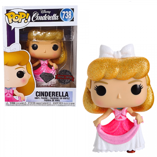 Funko Pop! Disney: Cinderella - Cinderella In Pink Dress (738)