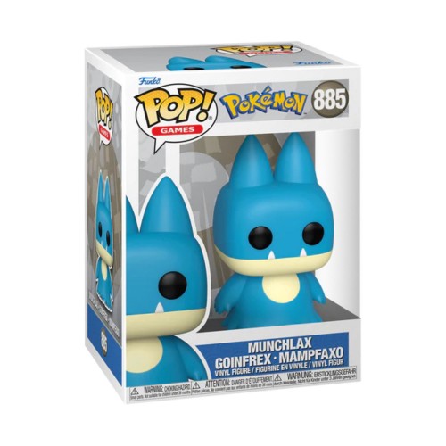 Funko Pop! Games: Pokemon - Munchlax Goinfrex Mampfaxo (885)