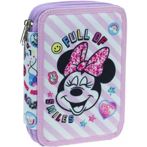 Gim Κασετίνα Διπλή Γεμάτη Minnie Go Lucky (340-41100)