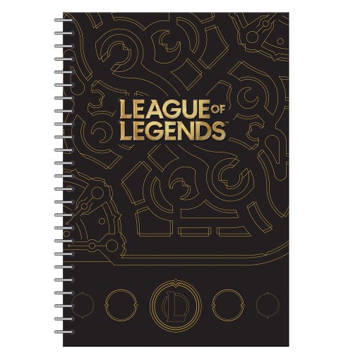 Gim Τετράδιο Σπιράλ Μικρό 2 Θεμάτων League Of Legends (345-05402)