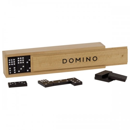Domino 55τεμ Ξύλινη Κασετίνα (15336)