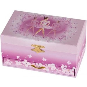 Μπιζουτιέρα Μουσική Μπαλαρίνα με συρτάρι (15545)