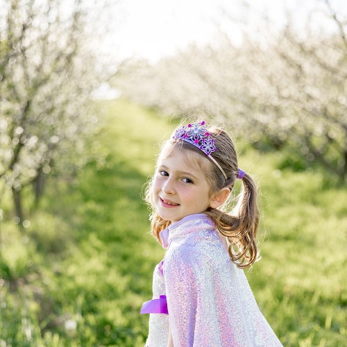 Great Pretenders Τιάρα Μοβ με Χρωματιστές Πέτρες (10830)