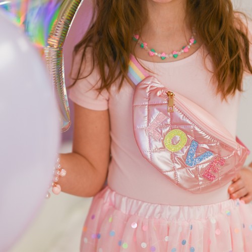 Great Pretenders Τσαντάκι Μέσης Ροζ Love (83322) Great Pretenders Τσαντάκι Μέσης Ροζ Love (83322)