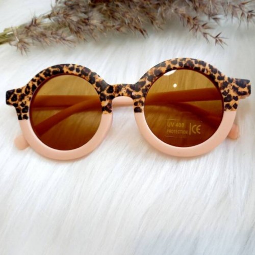 Happy By Lies Γυαλιά Ηλίου Retro Kids Leopard Blush UV400 1-8y (22084)