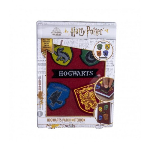 Harry Potter Σημειωματάριο με Patches (SLHP426)