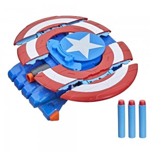 Marvel Avengers Mech Strike Captain America Strikeshot Shield (F0265)