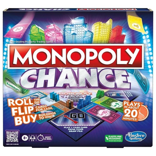 Hasbro Monopoly της Τύχης (F8555)