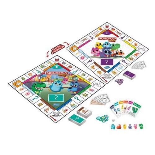 Hasbro Monopoly Junior (Ελληνική Έκδοση) (F8562) Hasbro Monopoly Junior (Ελληνική Έκδοση) (F8562)