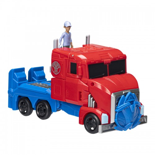 Hasbro Transformers Earthpark Spin Changer Optimus Prime & Robby Malto (F7663)