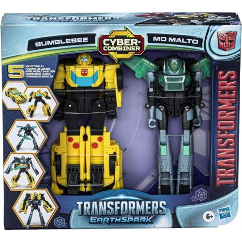 Hasbro Transformers Earthspark Combiner Bumblebee & Mo Malto (F8439)