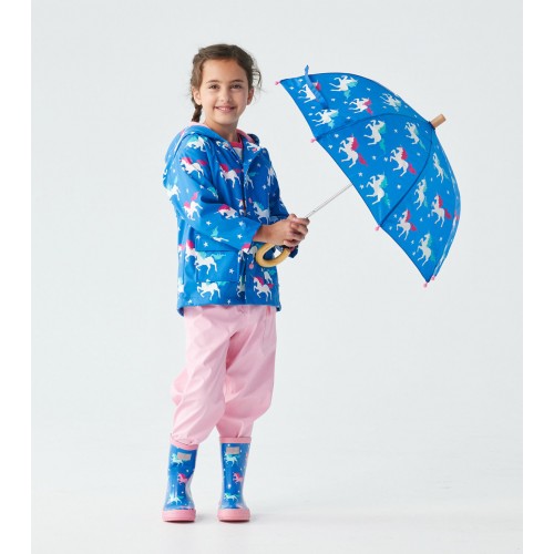 Hatley Ομπρέλα που αλλάζει χρώμα Twinkle Unicorns (F21TUK021)