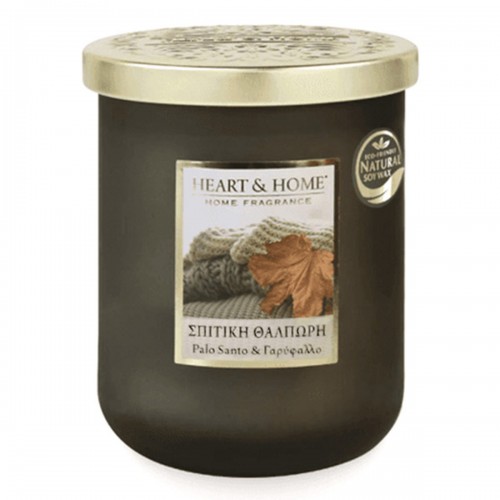 Heart & Home Κερί Μεγάλο Σπιτική Θαλπωρή 320γραμ. (276950219)