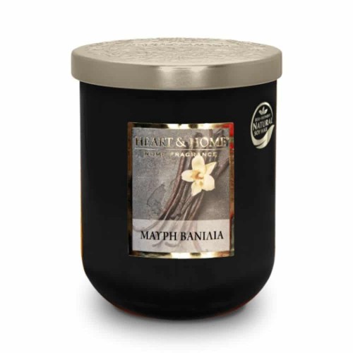 Heart and Home Κερί Μεγάλο Μαύρη Βανίλια 320gr (276950338) Heart and Home Κερί Μεγάλο Μαύρη Βανίλια 320gr (276950338)