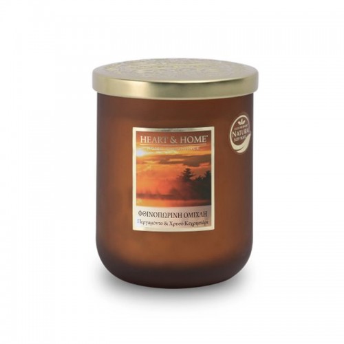 Heart and Home Κερί Μεσαίο Φθινοπωρινή Ομίχλη 110g (C01200222)