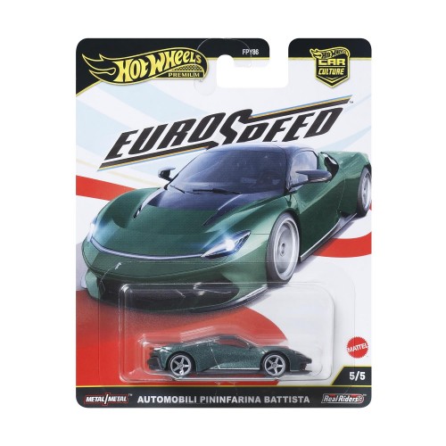 Hot Wheels Premium Car Culture : Euro Speed - Automobili Pininfarina Battista Vehicle (JBK77)