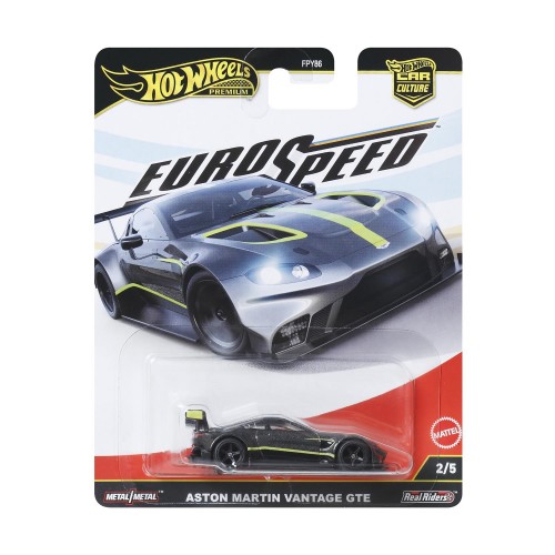 Hot Wheels Premium Car Culture : Euro Speed - Aston Martin Vantage GTE Vehicle (JBK76)