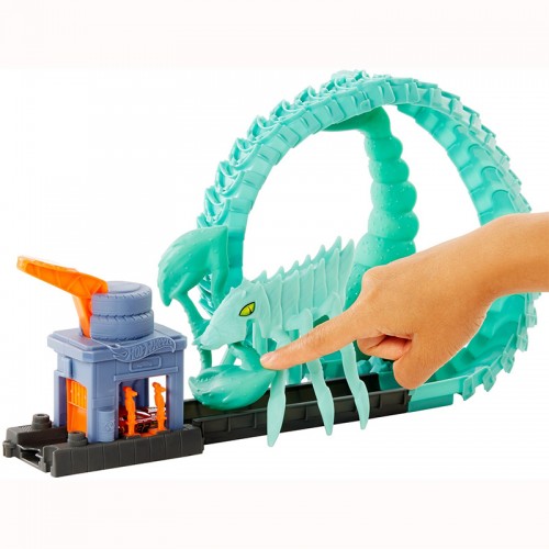 Hot Wheels Πίστες City με Τέρατα Toxic Scorpion Attack (GTT67/FNB05)