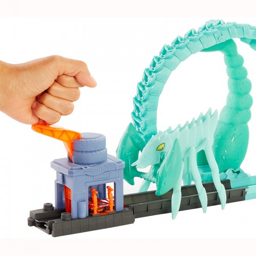 Hot Wheels Πίστες City με Τέρατα Toxic Scorpion Attack (GTT67/FNB05)