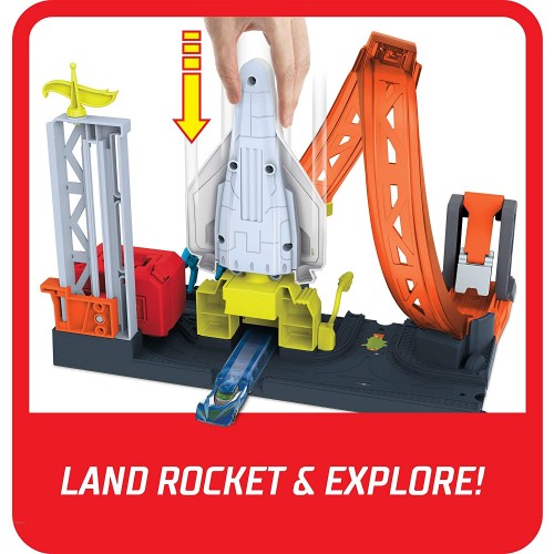 Hot Wheels Πίστες City Super Rocket Blast-Off (GTT75/FNB15)