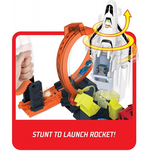 Hot Wheels Πίστες City Super Rocket Blast-Off (GTT75/FNB15)