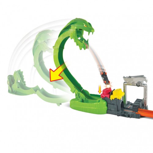 Hot Wheels City Πίστα Φίδι με Slime (GTT93)