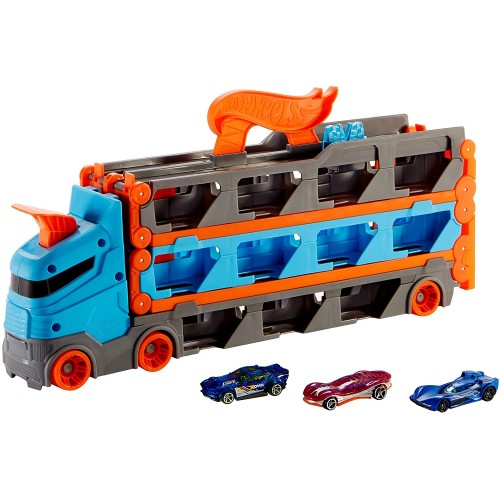 Hot Wheels Νταλίκα Πίστα 2σε1 (GVG37)