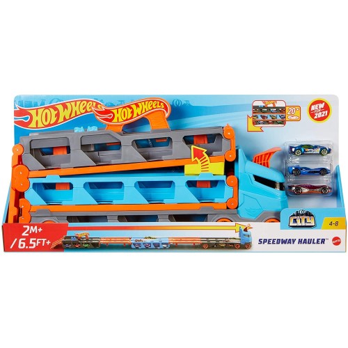 Hot Wheels Νταλίκα Πίστα 2σε1 (GVG37)