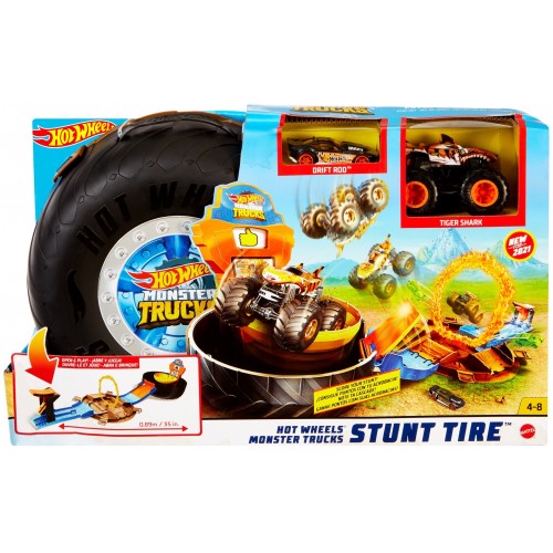 Hot Wheels Monster Trucks Πίστα Σούπερ Ρόδα (GVK48)