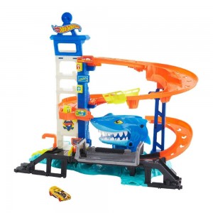 Hot Wheels City Γκαράζ Με Καρχαρία (HDP06)