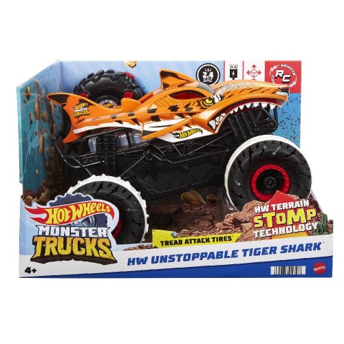 Hot Wheels Monster Trucks RC Tiger Shark (HGV87)