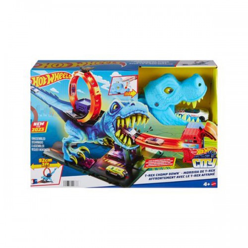 Hot Wheels City Πίστα T-Rex (HKX42)