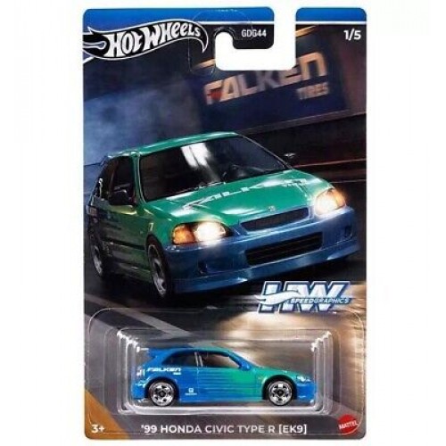 Mattel Hot Wheels Speed Graphics: '99 Honda Civic Type EK9 (HWR60/HRT09)