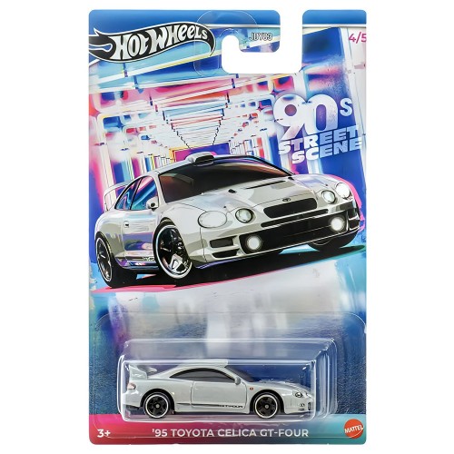 Mattel Hot Wheels 90's Street Scene: '95 Toyota Celica GT- FOUR (JDY83/JCB60)