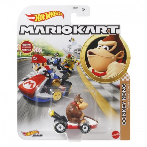 Hot Wheels Αυτοκινητάκια Mario Kart Donkey Kong (GRN24/GBG25)