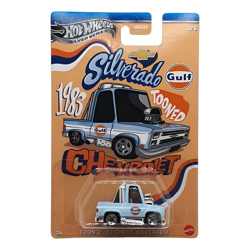 Mattel Hot Wheels Silver Series: Gulf Toon'D '83 Chevy Silverado (JDY84/JCB64)