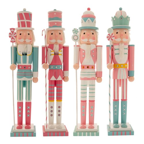 Καρυοθραύστης Ξύλινος Πολύχρωμος Παστέλ 60εκ. (86877) Καρυοθραύστης Ξύλινος Πολύχρωμος Παστέλ 60εκ. (86877)