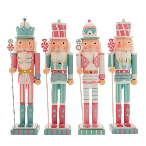 Καρυοθραύστης Ξύλινος Πολύχρωμος Παστέλ 38εκ. (86878) Καρυοθραύστης Ξύλινος Πολύχρωμος Παστέλ 38εκ. (86878)