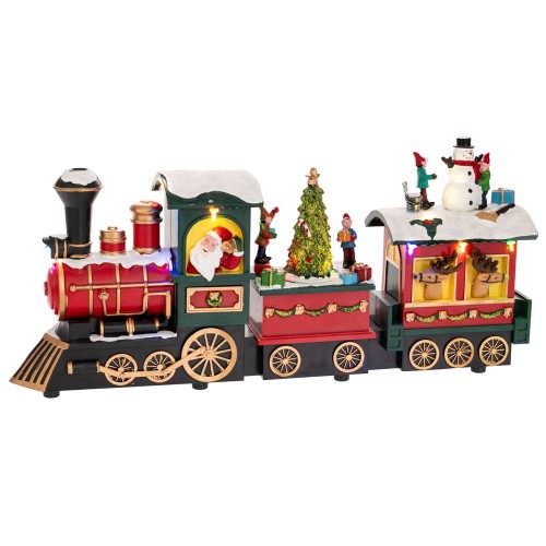 Χριστουγεννιάτικο Τρένο με Φως και Κίνηση με Ρεύμα (90744) Χριστουγεννιάτικο Τρένο με Φως και Κίνηση με Ρεύμα (90744)