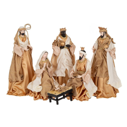 Φάτνη Φιγούρες Σαμπανί σετ6 40εκ. (90561)