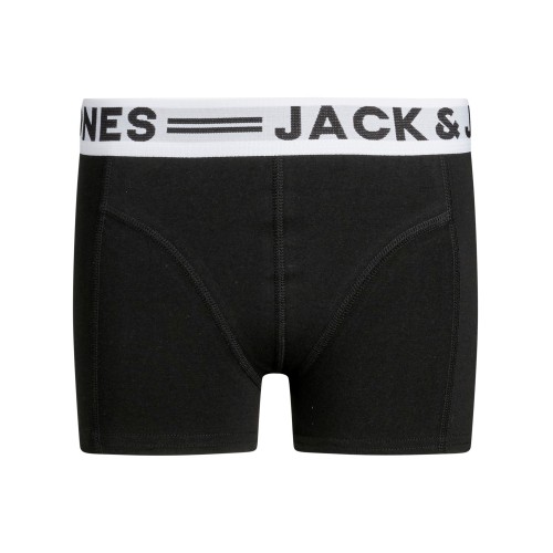 Jack and Jones Junior Εσώρουχα Σετ3 Λευκό Γκρι Μαύρο (12149293)